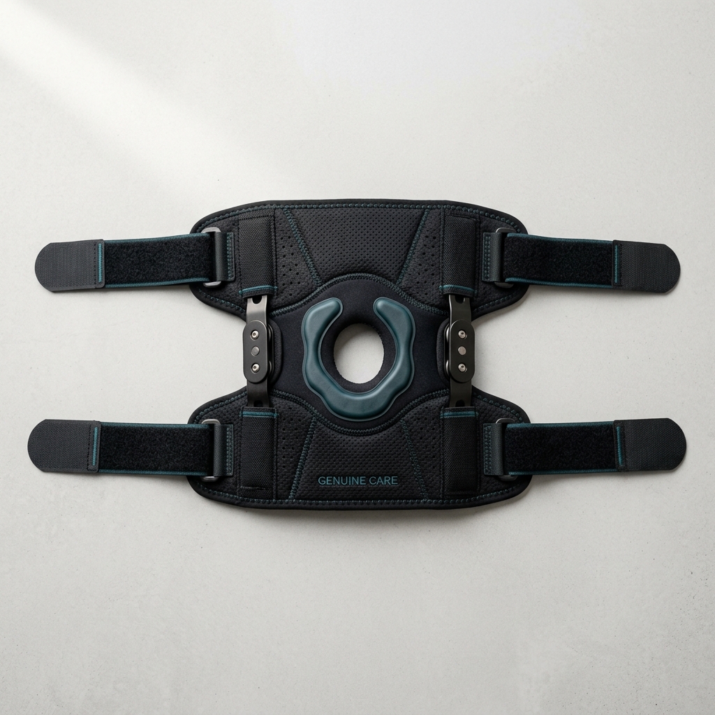 KneesUp Pro-Fit Gelenk-Kniebandage mit Doppelachsschienen
